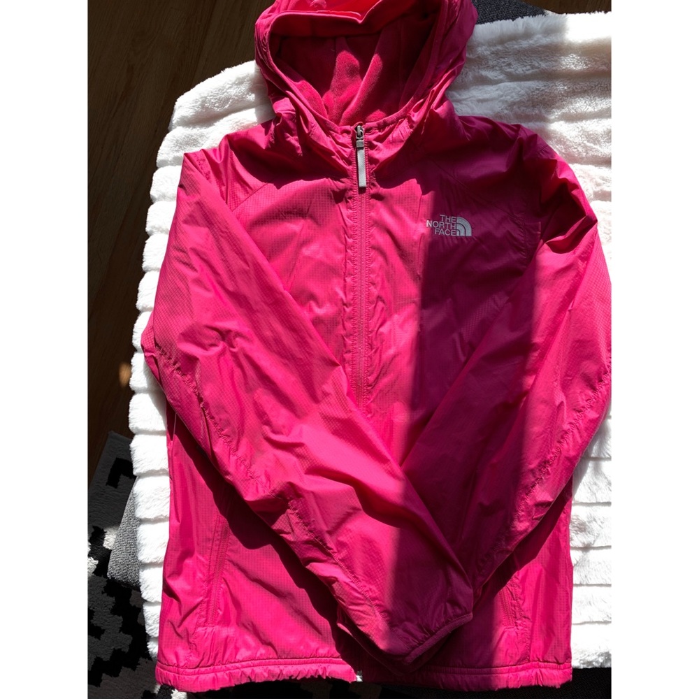 The North Face Pink Lined Raincoat